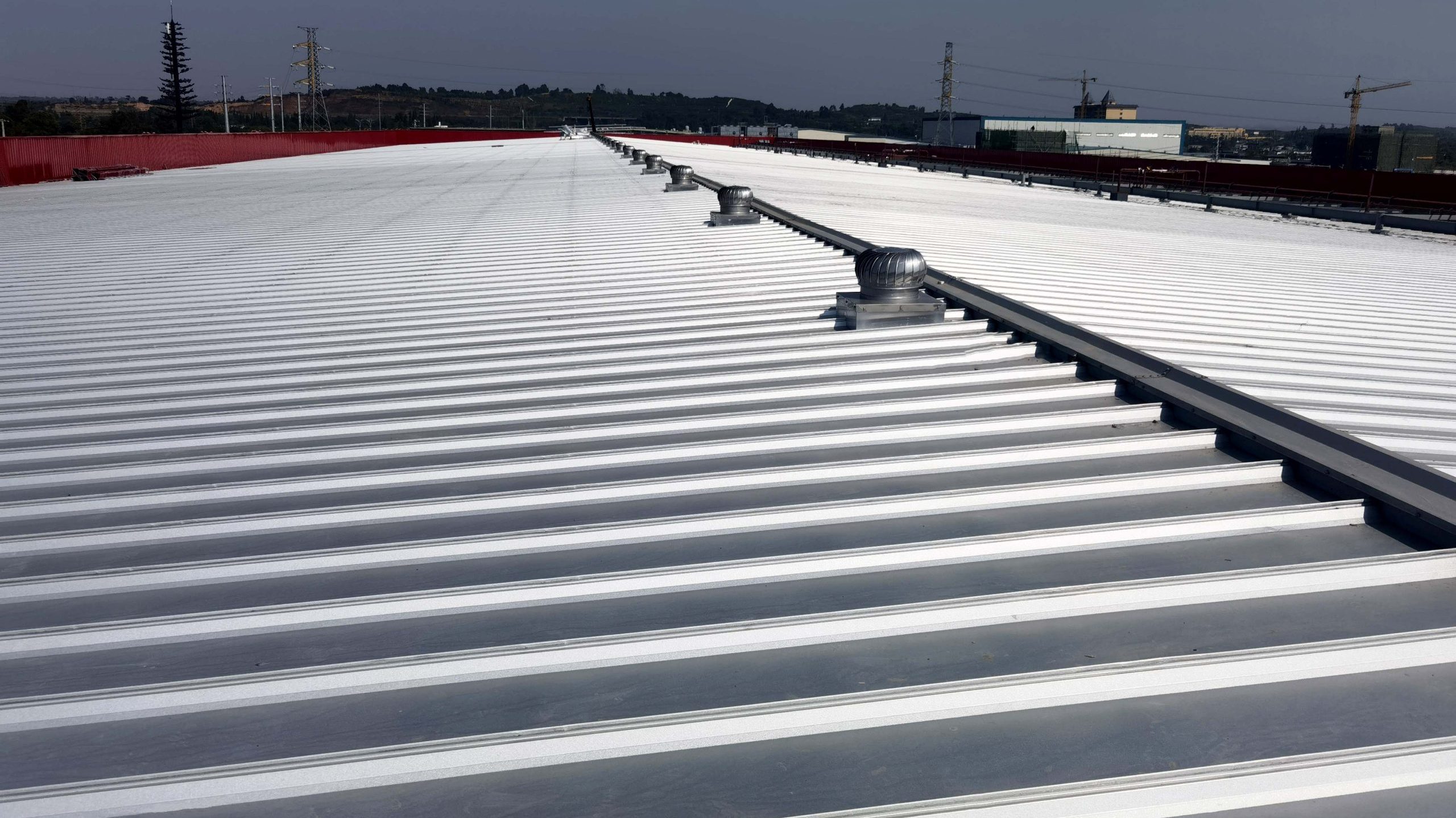 Al-Mg-Mn Standing Seam Metal Roof