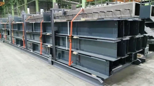 Steel Columns and Beams for Multi-Story Building