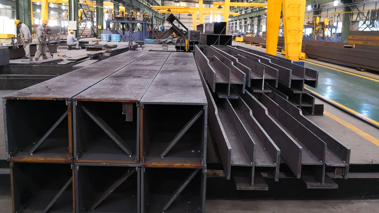 Built-Up Steel Box Columns